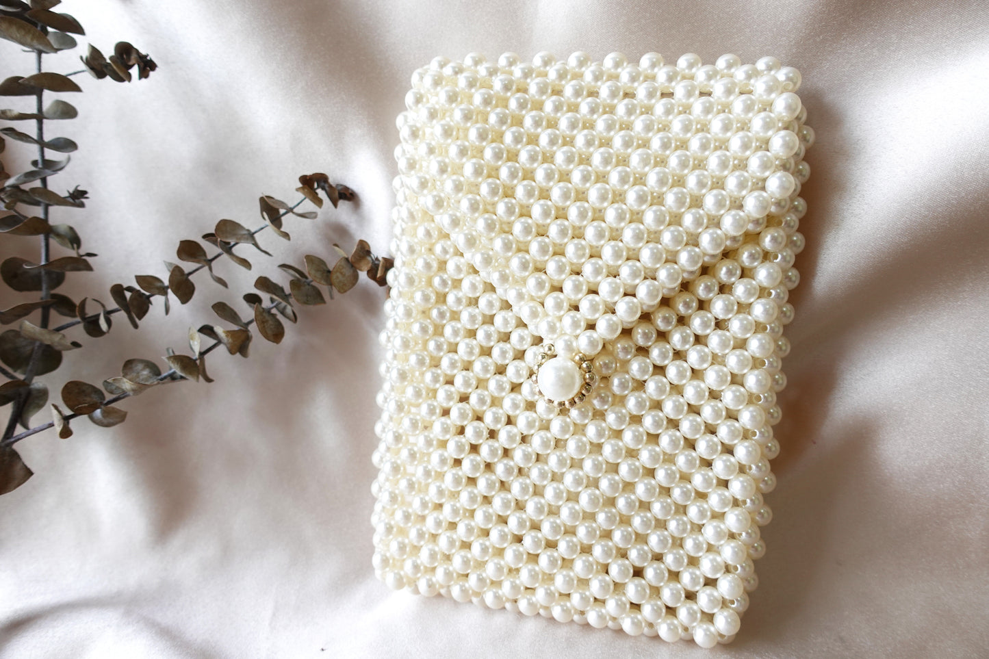 Nalisa Handmade Pearl Sling Bag