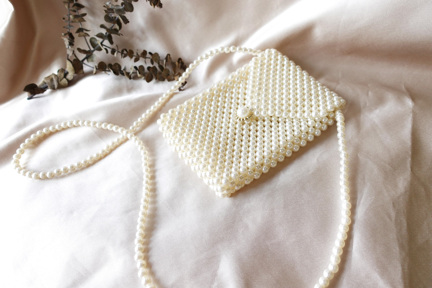 Nalisa Handmade Pearl Sling Bag