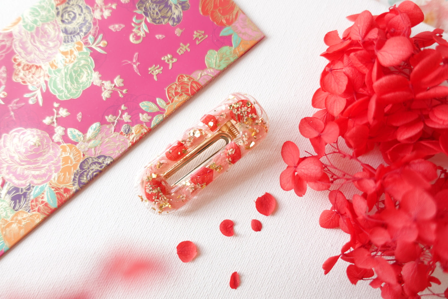 *Blessings of Spring* CNY Flower Hair Clip