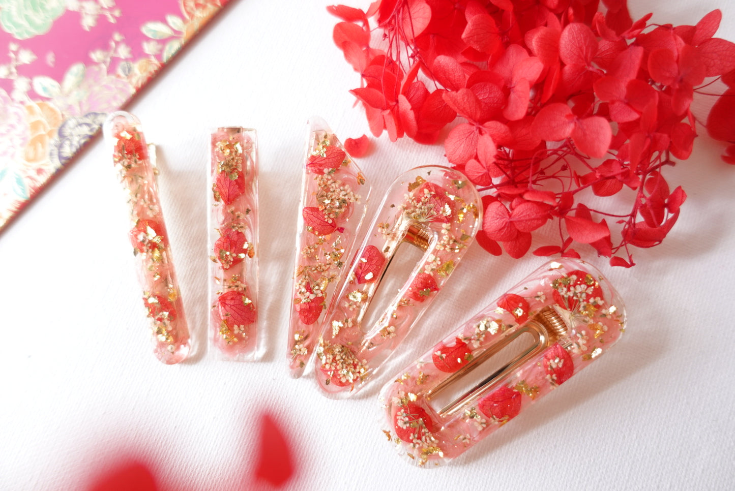 *Blessings of Spring* CNY Flower Hair Clip