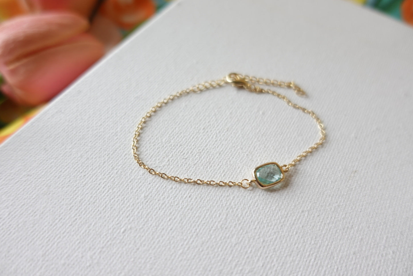 Caressa Glass Pendant Bracelet